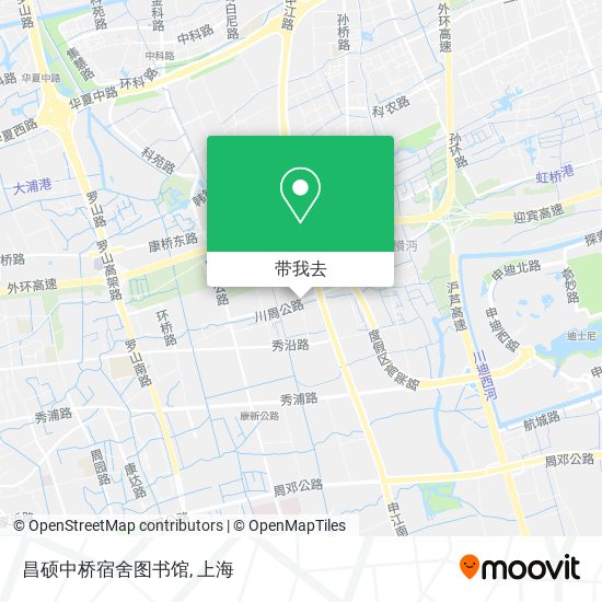 昌硕中桥宿舍图书馆地图