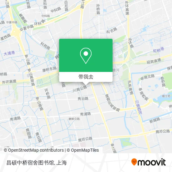 昌硕中桥宿舍图书馆地图