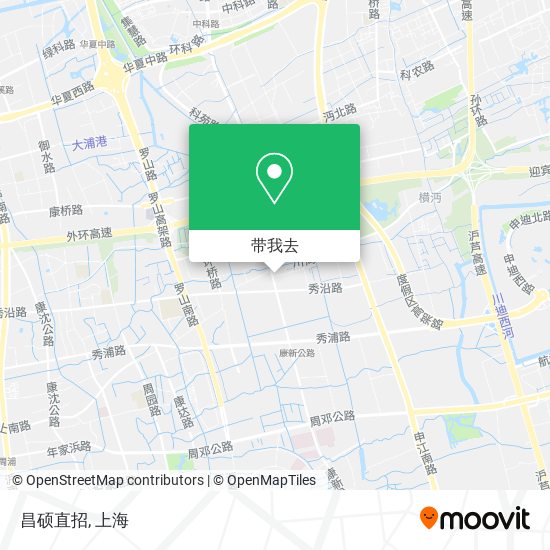 昌硕直招地图