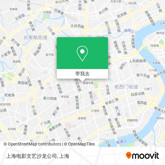 上海电影文艺沙龙公司地图