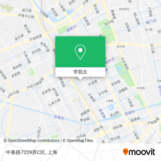 中春路7229弄C区地图