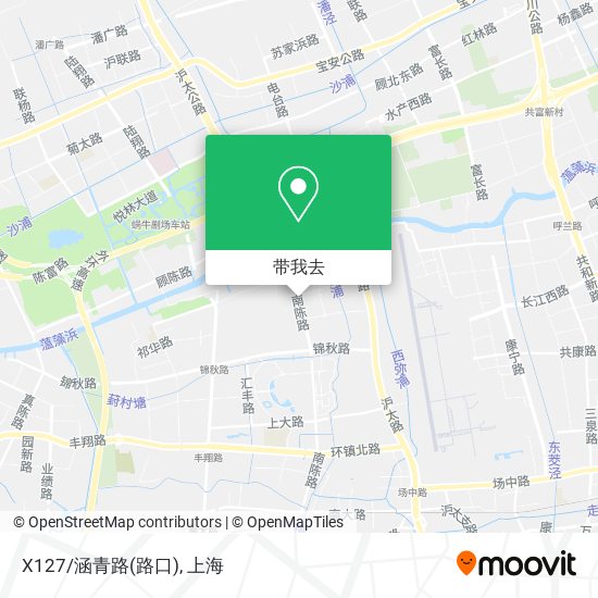 X127/涵青路(路口)地图