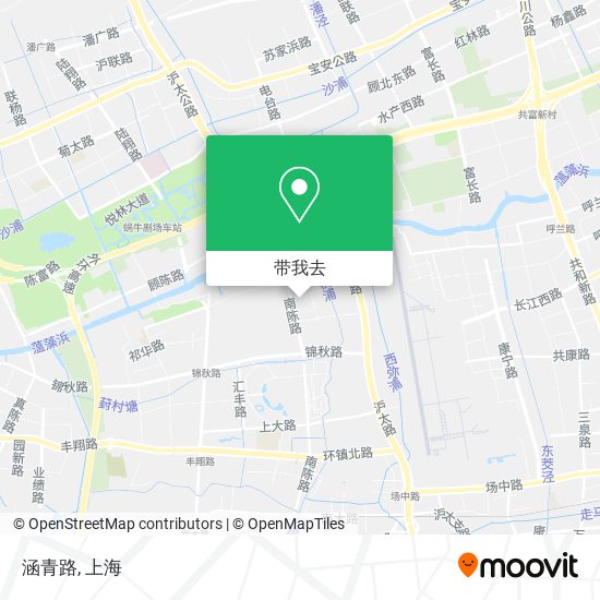 涵青路地图