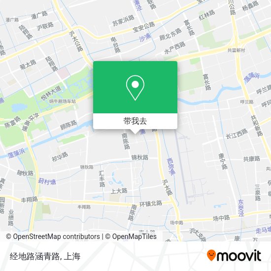 经地路涵青路地图