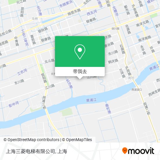 上海三菱电梯有限公司地图