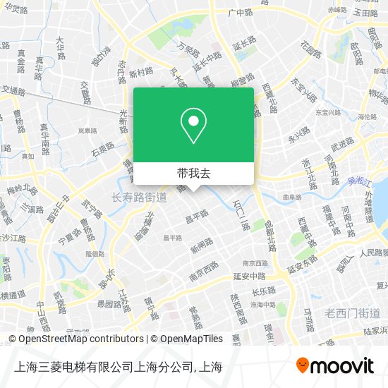 上海三菱电梯有限公司上海分公司地图