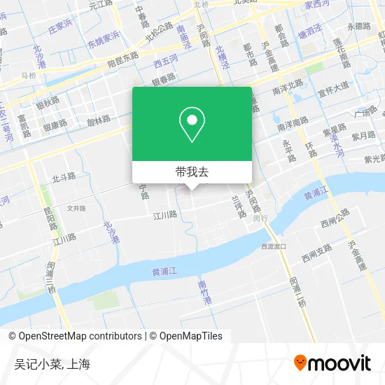 吴记小菜地图