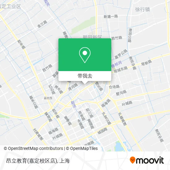 昂立教育(嘉定校区店)地图