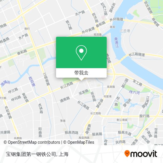 宝钢集团第一钢铁公司地图