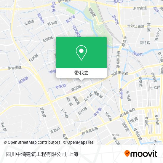 四川中鸿建筑工程有限公司地图