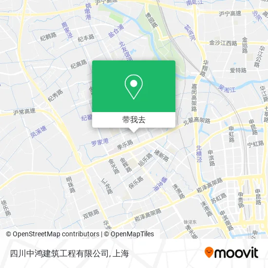四川中鸿建筑工程有限公司地图