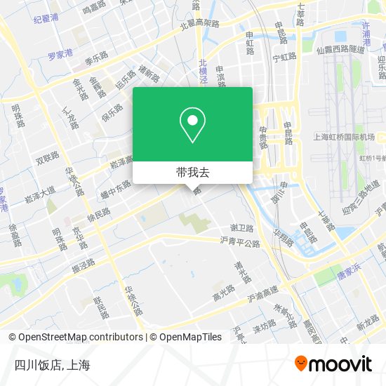 四川饭店地图