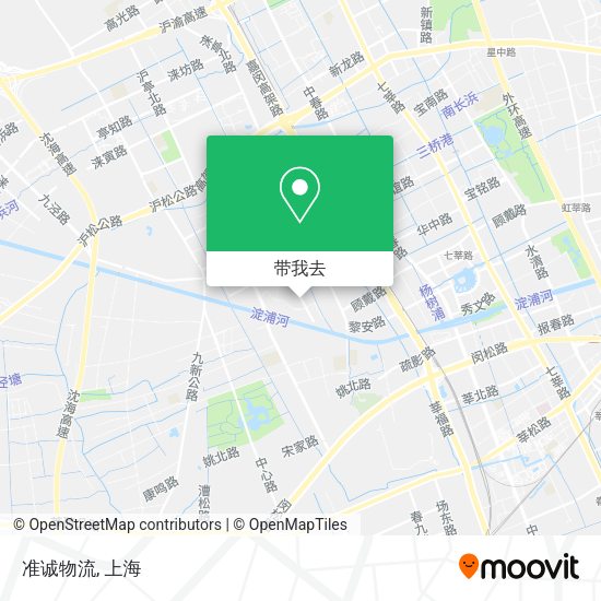 准诚物流地图