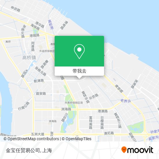 金宝任贸易公司地图