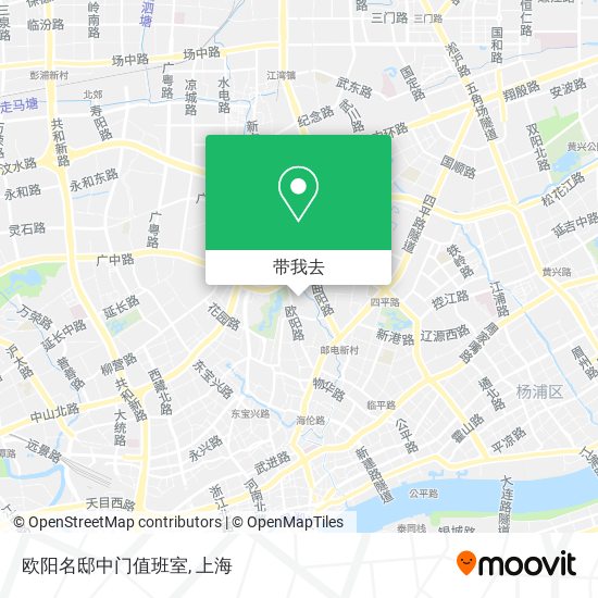 欧阳名邸中门值班室地图