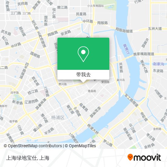 上海绿地宝仕地图