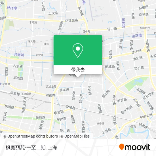 枫庭丽苑-一至二期地图