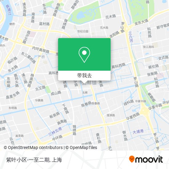 紫叶小区-一至二期地图