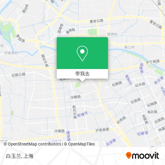 白玉兰地图