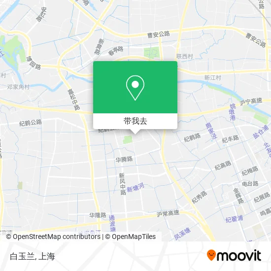 白玉兰地图