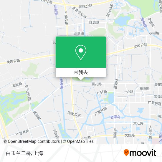 白玉兰二桥地图