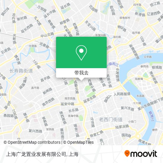 上海广龙置业发展有限公司地图