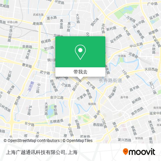 上海广越通讯科技有限公司地图