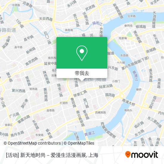[活动] 新天地时尚－爱漫生活漫画展地图