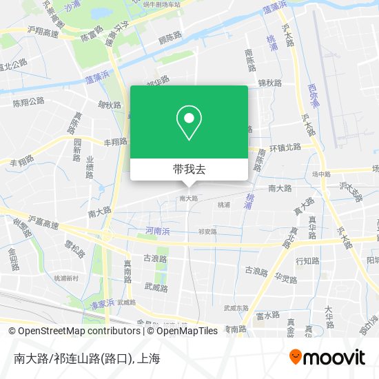 南大路/祁连山路(路口)地图