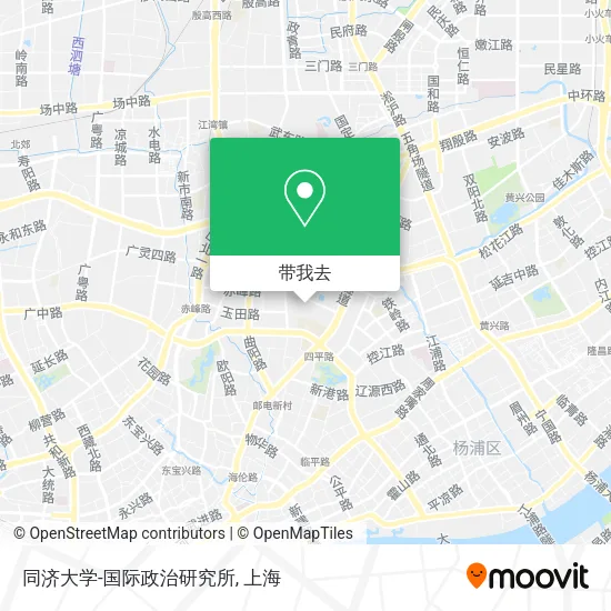 同济大学-国际政治研究所地图