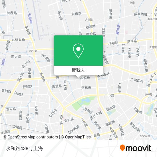 永和路4381地图