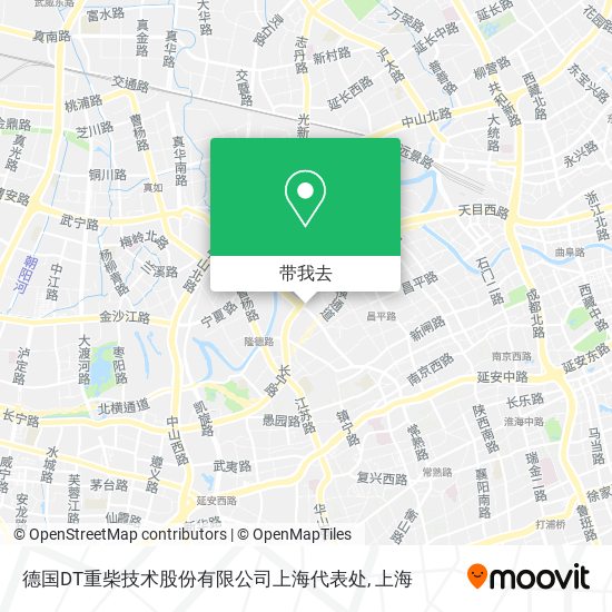 德国DT重柴技术股份有限公司上海代表处地图