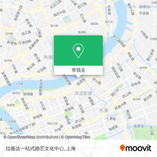 拉薇达一站式婚艺文化中心地图