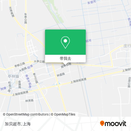 加贝超市地图
