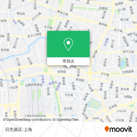 贝壳酒店地图