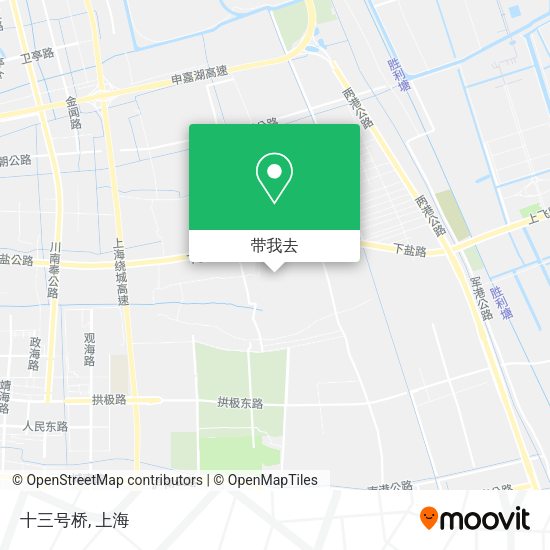 十三号桥地图