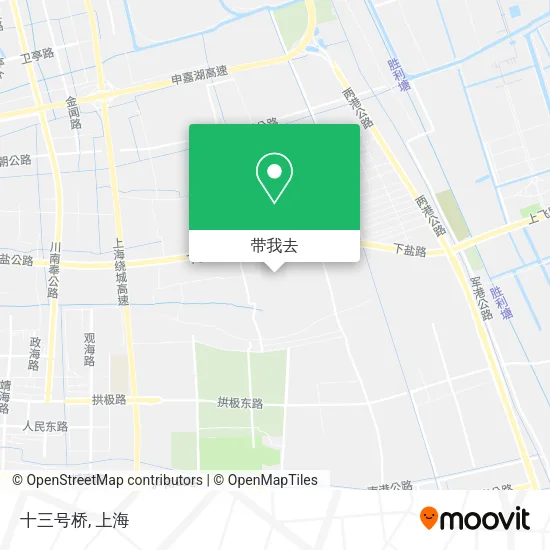 十三号桥地图
