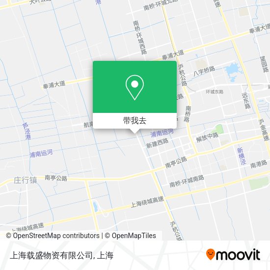 上海载盛物资有限公司地图