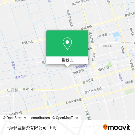上海载盛物资有限公司地图