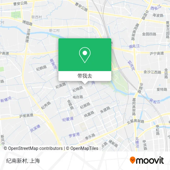 纪南新村地图