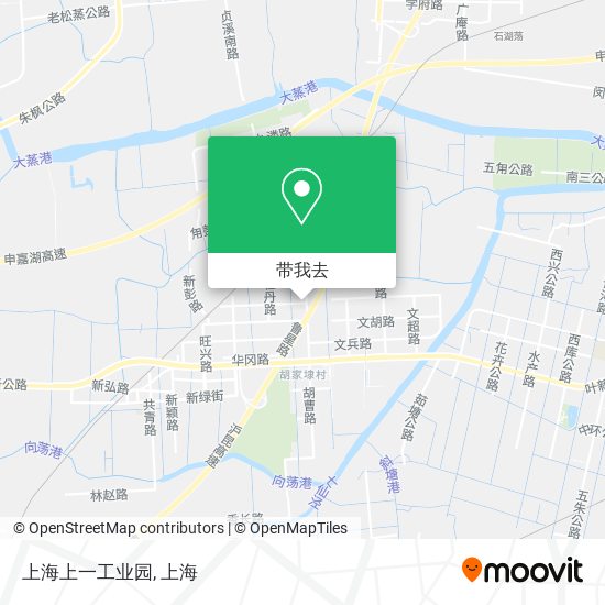 上海上一工业园地图