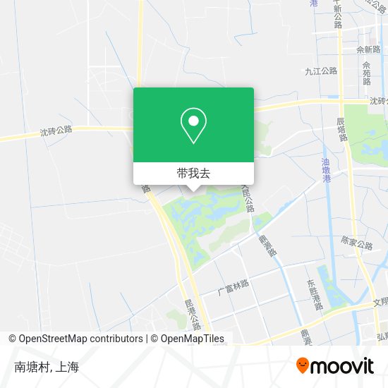 南塘村地图