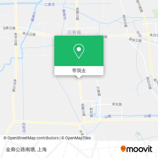 金廊公路南塘地图