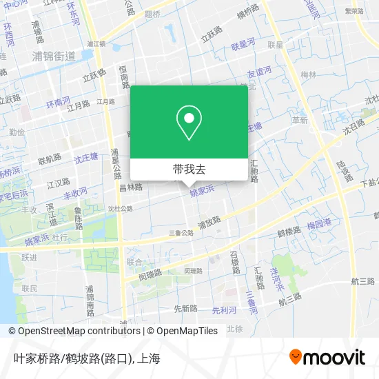 叶家桥路/鹤坡路(路口)地图