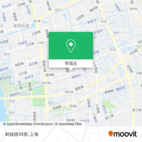 鹤坡路35弄地图