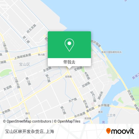 宝山区林开发杂货店地图
