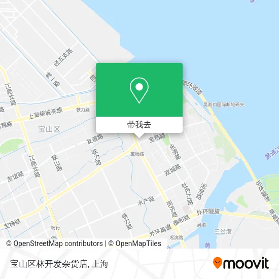 宝山区林开发杂货店地图