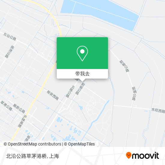 北沿公路草茅港桥地图