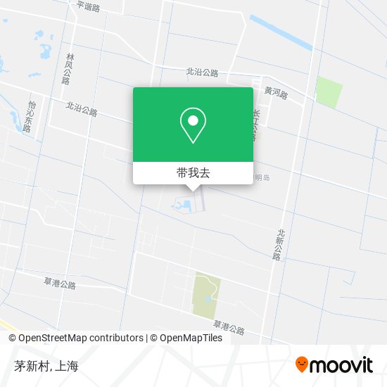 茅新村地图