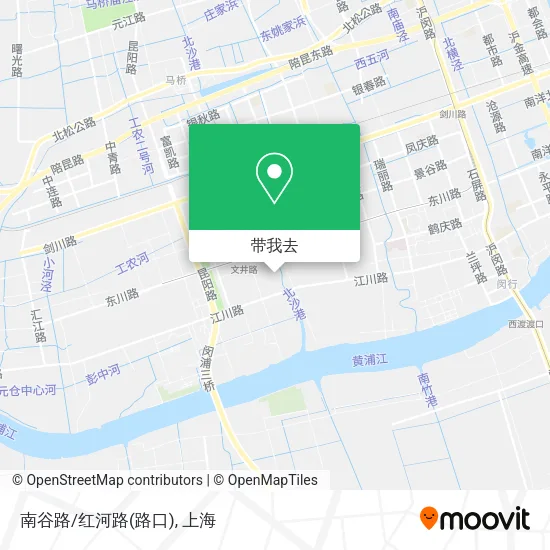 南谷路/红河路(路口)地图